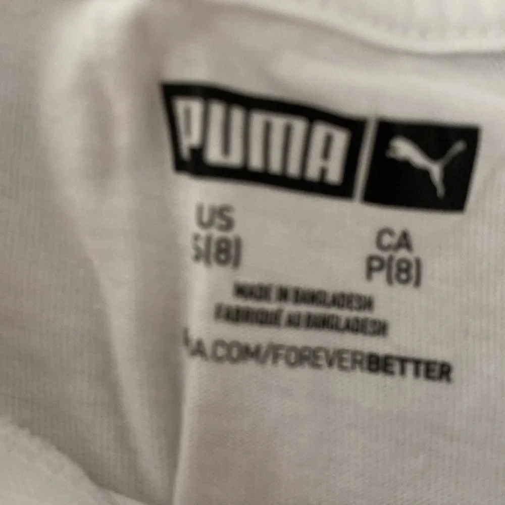 Puma size 8 tshirt